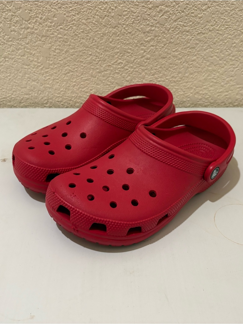 Crocs Classic Varsity Red Clogs